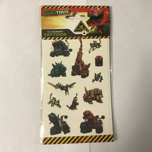 ADESIVI: DINOTRUX, Dim. 20 x 10 cm (10 pz.)