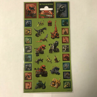 Adesivi DINOTRUX - 20 x 10 cm (10 pz.)