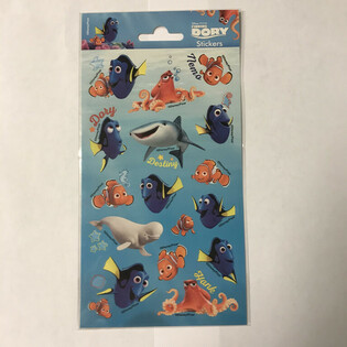 ADESIVI: DISNEY ALLA RICERCA DI DORY, 20 x 10 cm (10 pz.)