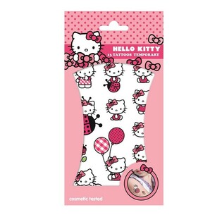 Tatuaggi Temporanei HELLO KITTY - Dim. 20 x 10 cm (10 pz.)