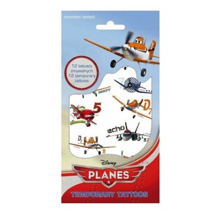 Tatuaggio &ndash; Tatuaggi temporanei Disney Planes, 20 x 10 cm (10 pz.)