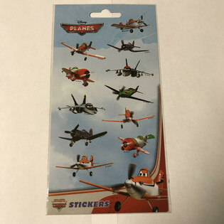 Foglio di adesivi: DISNEY PLANES, Dim. 20 x 10 cm (10 pz)