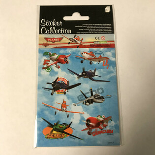 Fogli di Adesivi Disney Planes 16 x 9 cm (10 pz.)