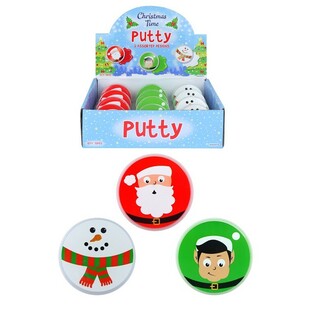 Slime Putty Natalizio in Espositore (12 pz.)