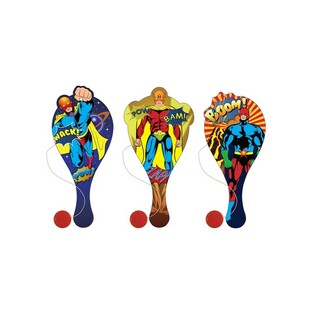 GIOCO PADDLE BAT SUPEREROI (24 pz.)