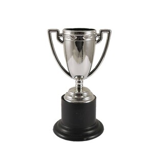 Trofeo Vincitore &ndash; 10 cm &ndash; Argento (12 pz.)