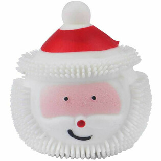 PALLINE PUFFER BABBO NATALE LUMINOSE IN DISPLAY (12 pz.)