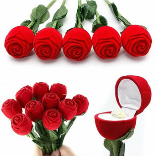 Rosa con Anello in Display (48 pz.)