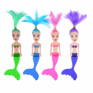 Bambole Sirena, 14 cm (12 pz.)