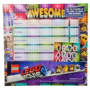 TABELLA PREMI LEGO CON ADESIVI LEGO (24 pz.)