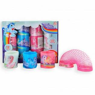 Molla Arcobaleno Unicorno &Oslash; 6 CM (12 pz.)