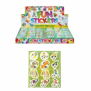 ADESIVI DIVERTENTI – MODELLO: CALCIO (120 pz.)
