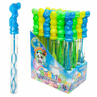 Bolle di Sapone Tubo Dinosauro 25 cm in Display (24 pz.)