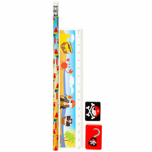 Set da Disegno Pirata 4 Pezzi (24 pz.)