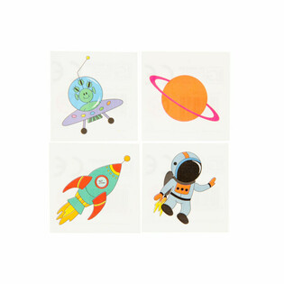 Tatuaggi Temporanei Spazio / Space (288 pz.)