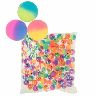 MIX PALLINE RIMBALZANTI SATINATE &Oslash; 2.7 cm (100 pz.)