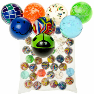 MIX Palline Rimbalzanti Ø 4,5 cm (40 pz)