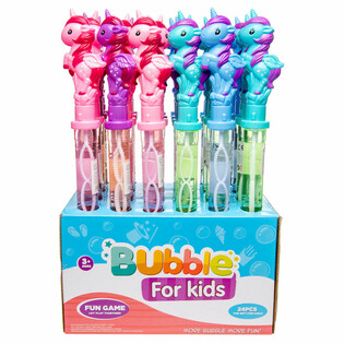 Bacchetta Bolle di Sapone Unicorno 38 cm in Display (24 pz.)