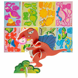 Puzzle 3D Dinosauri (48 pz.)