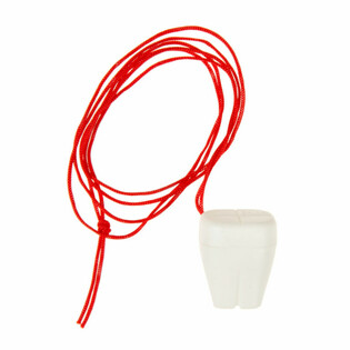 SCATOLINA PORTADENTINI BIANCA CON CORDONCINO (12 pz.)