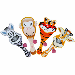 GIOCO RACCHETTA E PALLA ANIMALI SIMPATICI (24 pz.)