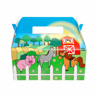 BOX MENU FATTORIA - 22.5 x 12 x 9.5 Cm. (24 pz.)