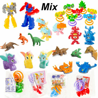 MIX GIOCATTOLI IN CAPSULE / PESCA VERTICALE (200 pz.)