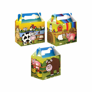 Scatola Menu Bimbo Fattoria &ndash; 14 x 9,5 x 18 cm (12 pz.)