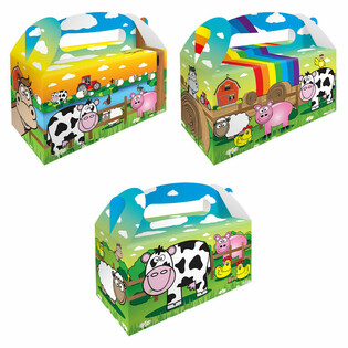 Scatola Menu &ndash; Fattoria &ndash; 22.5 x 9.5 x 18 cm (12 pz.)