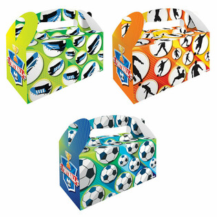 Scatola Menu Bimbi Calcio – 22,5 x 9,5 x 18 cm (12 pz)