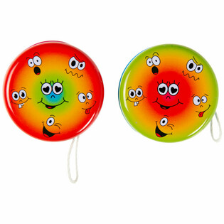 Yoyo Smiley in Metallo (24 pz.)