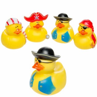 MIX PAPERELLE DA BAGNO PIRATA - 5x5 cm (4 pz.)