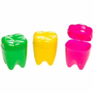 SCATOLINA PER DENTINI COLORATA (12 pz.)
