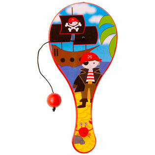 RACCHETTA PADDLE - PALETTA CON PALLINA - MODELLO: PIRATA (48 pz.)