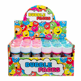 BOLLE DI SAPONE SMILEY, 25ML IN DISPLAY (24 pz.)