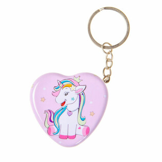 PORTACHIAVI UNICORNO CON SCATOLA IN METALLO (24 pz.)