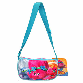 TROLLS - Borsa a tracolla per bambini con tracolla lunga (12 pz.)