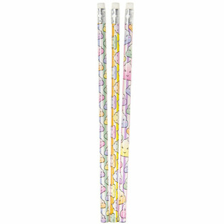 Matite 'Pupù' Neon con Gomma (12 pezzi)