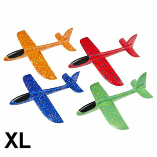 Aerei alianti XL in schiuma (10 pezzi)