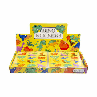 ADESIVI FUN STICKERS &ndash; MODELLO: DINOSAURO (120 pz.)