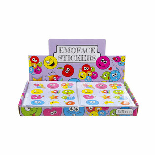 ADESIVI DIVERTENTI – MODELLO: SMILEY (120 pz.)