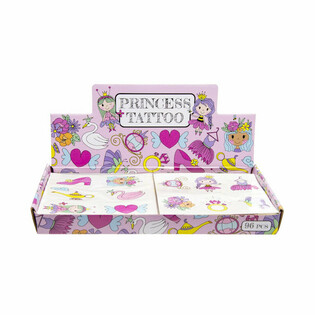 Tatuaggi Fun - Principesse (96 pezzi)