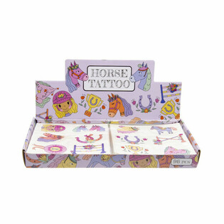 Display Tatuaggi Fun: Cavalli (96 Pezzi)