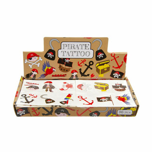 Tatuaggi Pirata Fun - Display (96 pz.)