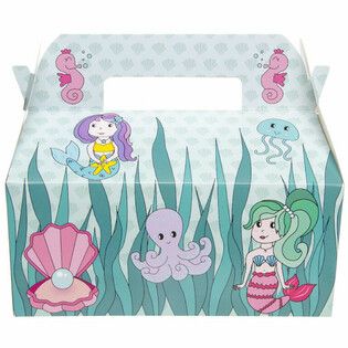 Scatola Menu Bambino Sirena - 22,5 x 12 x 9,5 cm (24 pz.)