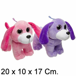 Adorabili Cani di Peluche - 20 cm - Colori Misti (6 pezzi)