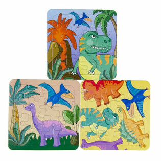 Mix Puzzle Dinosauri - 14x14 cm (50 pz.)