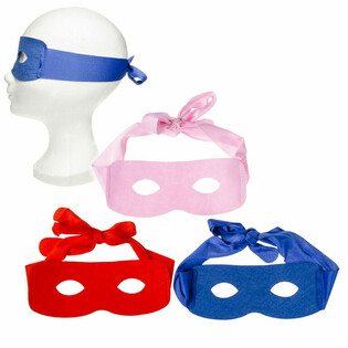 MASCHERA DA SUPEREROE - COLORI MISTI (24 pz.)
