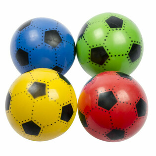 PALLONI DA CALCIO - 23CM - COLORI MISTI (10 pz.)
