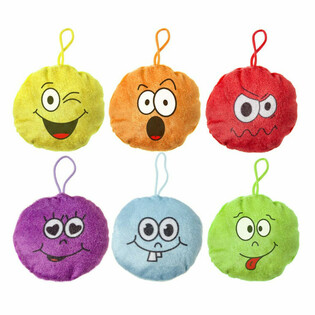 Faccine Smiley in Peluche - Mix (24 pz.)